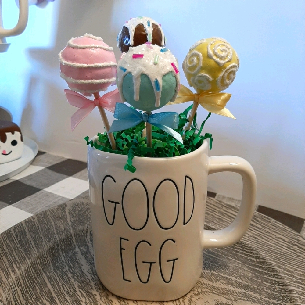 ❌SOLD❌Easter/Spring Faux Cake pops